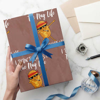 Funny Chicken Nug Life Wrapping Paper Roll The Nug Life Chose Me - Wonder Print Shop