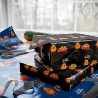 Funny Chicken Nuggets Lover Wrapping Paper Roll Is That You Bro - Wonder Print Shop