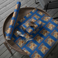 Funny Chicken Tenders Wrapping Paper Roll Funny Foodie Vintage 90s Bootleg Rap