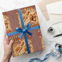 Funny Chicken Tenders Wrapping Paper Roll Funny Foodie Vintage 90s Bootleg Rap