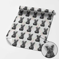 Funny Chihuahua Coffee Lover Wrapping Paper Roll Do Not Talk To Me Yet