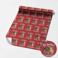 Funny Chihuahua Meme Wrapping Paper Roll My Heebies Have Been Jeebied Bootleg - Wonder Print Shop