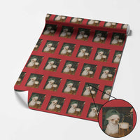 Funny Chihuahua St Patricks Day Meme Wrapping Paper Roll Chihuahua Smoking Irish Beer Lover