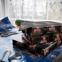 Funny Chit Christmas Wrapping Paper Roll Merry Chit Mas Do It Lady Ugly Xmas - Wonder Print Shop