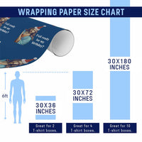 Funny Christian Christmas Wrapping Paper Roll Y'all Ready For My Birthday Religious Jesus - Wonder Print Shop