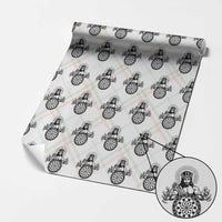 Funny Christian Dartist Gift Wrapping Paper Roll Jesus Bullseye Shooter - Wonder Print Shop