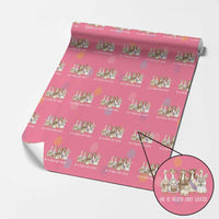 Funny Christian Easter He Is Risen Silly Goose Wrapping Paper Roll Cute Faith-Based Geese Parody Gift with Jesus