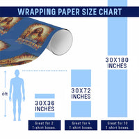 Funny Christian Easter He Is Rizzin Wrapping Paper Roll Trendy Jesus Humor with Sunglasses Faith Based Meme Gift