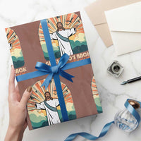 Funny Christian Easter Wrapping Paper Roll Guess Whos Back Jesus Religious - Wonder Print Shop