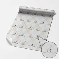 Funny Christian Goose Wrapping Paper Roll Jesus Thinks I'm A Delight