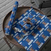 Funny Christmas 67 Six Seven Bruh Wrapping Paper Roll Dabbing Santa - Wonder Print Shop