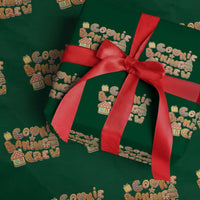 Funny Christmas Baking Wrapping Paper Roll Cookie Baking Crew Family Matching - Wonder Print Shop