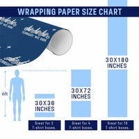 Funny Christmas Christian Biker Wrapping Paper Roll Tonight We Ride Three Wise Men Faith Xmas Motorbikes - Wonder Print Shop