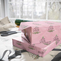 Funny Christmas Christian Faith Wrapping Paper Roll Joy To The World The Savior Is Born Xmas Tree - Wonder Print Shop