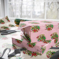 Funny Christmas Dinosaur Lover Gift Wrapping Paper Roll Trending Six Seven Bruh - Wonder Print Shop
