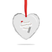 Funny Christmas Exterior Illumination Expert Heart Crystal Glass Ornament Xmas Lights Decorator - Wonder Print Shop