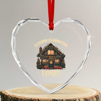 Funny Christmas Heart Crystal Glass Ornament Exterior Illumination Expert Xmas Lights Home Decor - Wonder Print Shop