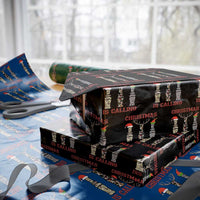Funny Christmas Hunting Wrapping Paper Roll Christmas Is Calling Camouflage Hunting Whistle - Wonder Print Shop