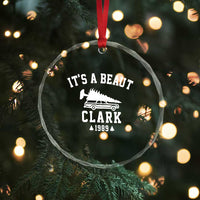 Funny Christmas It’s a Beaut Clark Crystal Glass Ornament Xmas Tree Disaster Griswold Family Holiday - Wonder Print Shop
