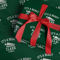 Funny Christmas It’s a Beaut Clark Wrapping Paper Roll Xmas Tree Disaster Griswold Family Holiday - Wonder Print Shop