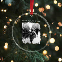 Funny Christmas Movie Crystal Glass Ornament Funny Kevin Home Xmas Meme Alone - Wonder Print Shop