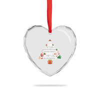 Funny Christmas Movie Heart Crystal Glass Ornament Its A Bit Nipply Out Nipply Out Xmas Vacation Holiday - Wonder Print Shop