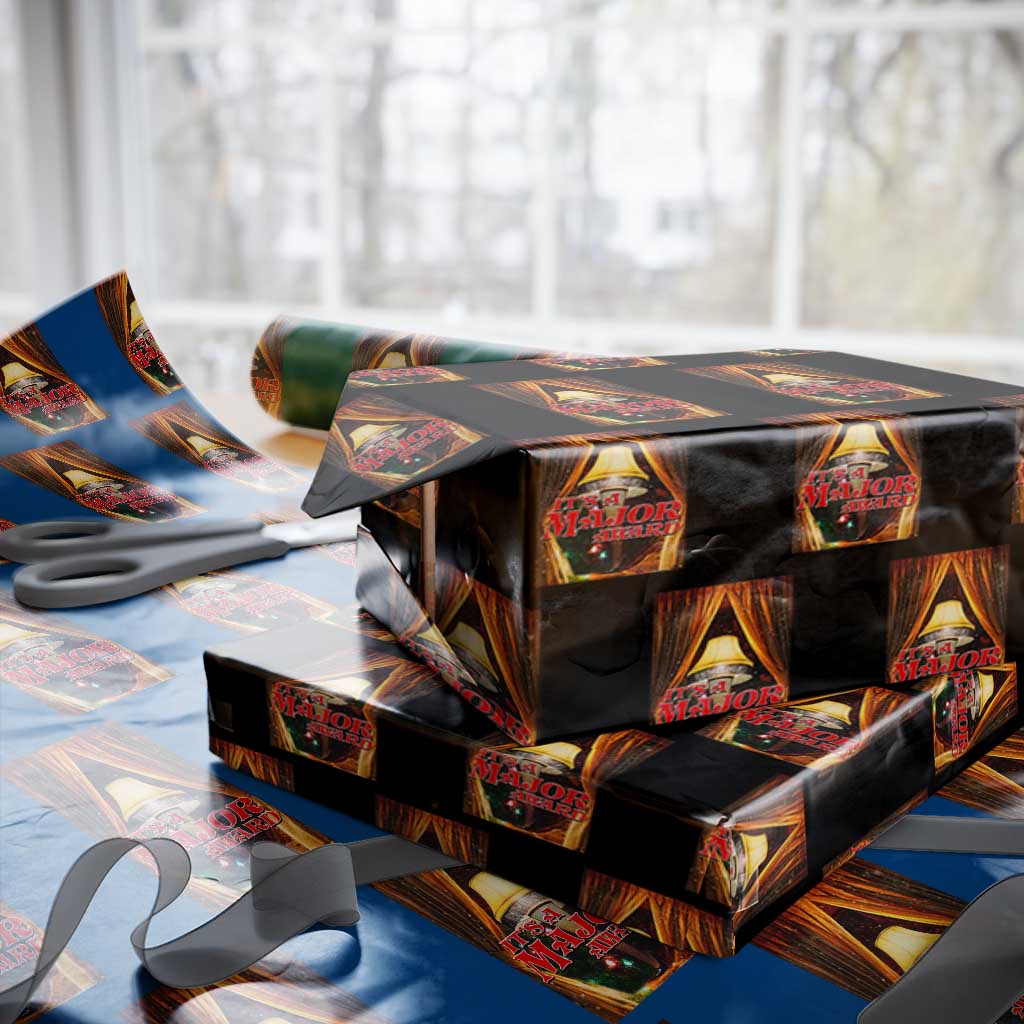 Funny Christmas Movie It Is A Major Award Wrapping Paper Roll Italian Leg Lamp - Wonder Print Shop