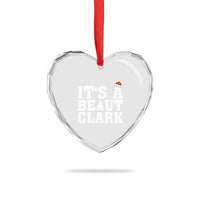 Funny Christmas Movie Its A Beaut Clark Heart Crystal Glass Ornament Xmas Vacation Holiday - Wonder Print Shop