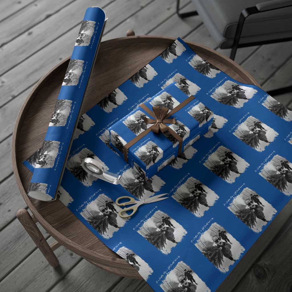 Funny Christmas Movie Wrapping Paper Roll Funny Kevin Home Xmas Meme Alone - Wonder Print Shop
