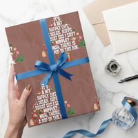 Funny Christmas Movie Wrapping Paper Roll Its A Bit Nipply Out Nipply Out Xmas Vacation Holiday - Wonder Print Shop