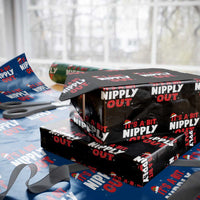 Funny Christmas Movie Wrapping Paper Roll It's A Bit Nipply Out Xmas Vacation Holiday - Wonder Print Shop