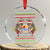 Funny Christmas Native American Crystal Glass Ornament Santa Kokopeli Medicine Wheel - Wonder Print Shop