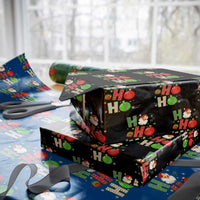 Funny Christmas Santa Ho Ho Ho 67 Wrapping Paper Roll Six Seven Meme 6 7 Xmas Bauble - Wonder Print Shop