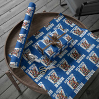 Funny Christmas Six Seven Bruh Wrapping Paper Roll Dabbing Santa - Wonder Print Shop