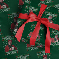 Funny Christmas The Office Movie Wrapping Paper Roll Well Happy Birthday Jesus Sorry Your Party Is So Lame - Wonder Print Shop