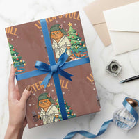 Funny Christmas Vacation Movie Litter's Full Cat Wrapping Paper Roll Xmas Tree - Wonder Print Shop