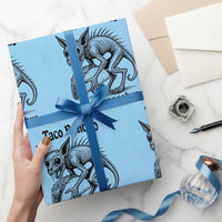Funny Chupacabra Taco Bandito Wrapping Paper Roll Gift For Mexican Food Fan