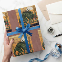 Funny Chupacabra Taco Lover Wrapping Paper Roll Came For The Tacos