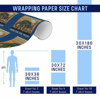 Funny Chupacabra Taco Lover Wrapping Paper Roll Came For The Tacos