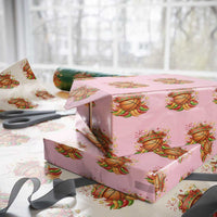 Funny Cinco De Mayo Basketball Wrapping Paper Roll Mexican Fiesta Hoops Party