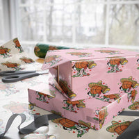 Funny Cinco De Mayo Basketball Wrapping Paper Roll Mexican Fiesta Party
