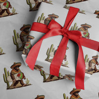 Funny Cinco De Mayo Bigfoot Burrito Lover Gift Wrapping Paper Roll