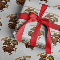 Funny Cinco De Mayo Chicken Wrapping Paper Roll Came For The Tacos