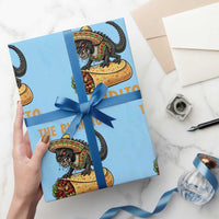 Funny Cinco De Mayo Chupacabra Wrapping Paper Roll The Burrito Bandito