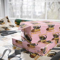 Funny Cinco De Mayo Chupacabra Wrapping Paper Roll The Burrito Bandito