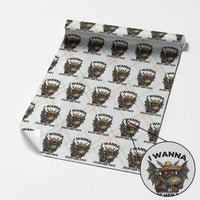 Funny Cinco De Mayo Mothman Wrapping Paper Roll I Wanna Stuff Her Taco