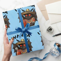 Funny Cinco De Mayo Mothman Wrapping Paper Roll I Wanna Taste His Salsa