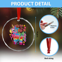Funny Cinco De Mayo Pinata Crystal Glass Ornament Id Let You Hit It