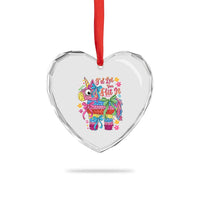 Funny Cinco De Mayo Pinata Heart Crystal Glass Ornament Id Let You Hit It