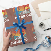 Funny Colorado Skiing Bigfoot Snow Mountain Winter Sport Wrapping Paper Roll - Wonder Print Shop